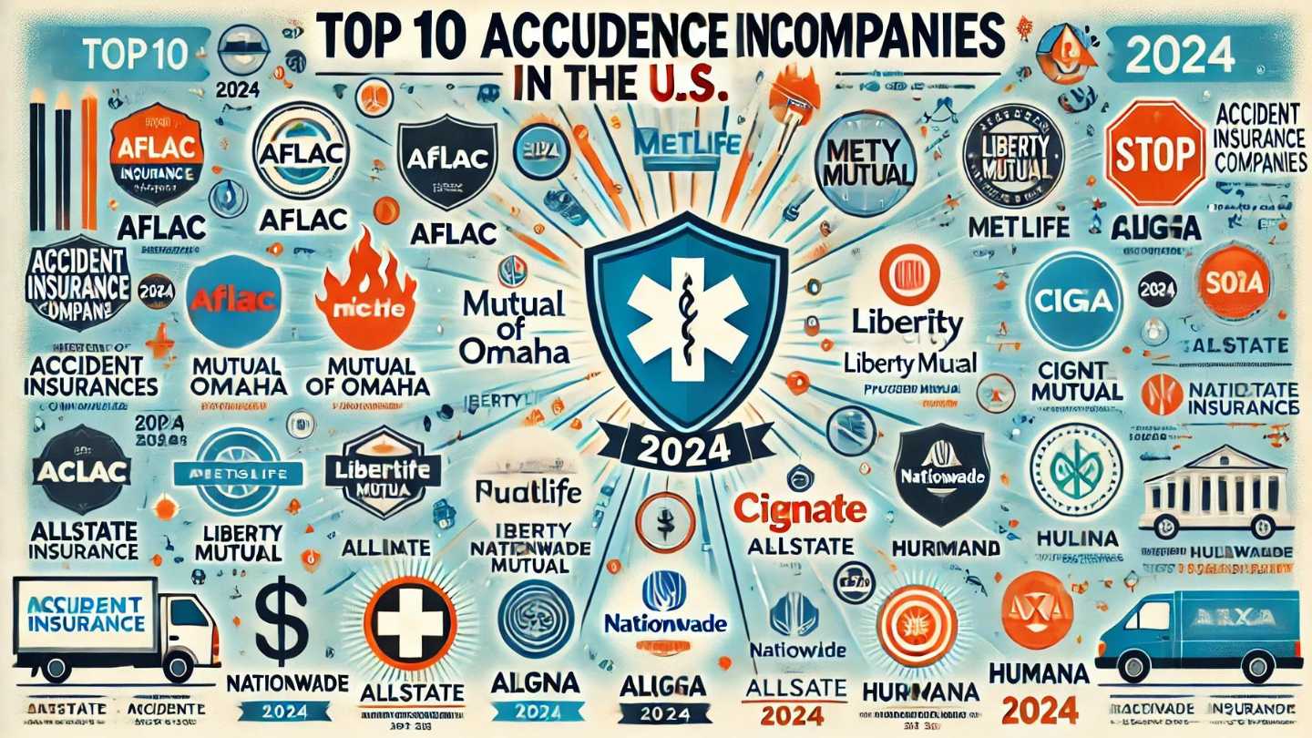 Top 10 Accident Insurance Companies in the U.S. for 2024